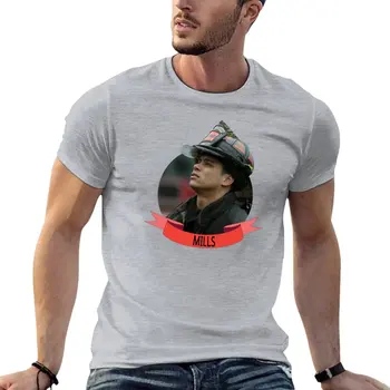 Футболка Peter Mills | Chicago Fire, черные футболки, топы, милая одежда, мужская футболка